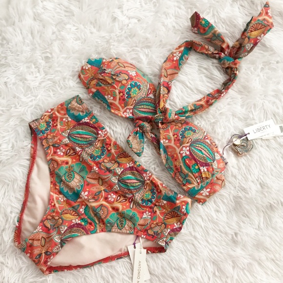 ANTONIO MELANI Other - Antonio Melani Citronella Liberty Fabrics Bikini